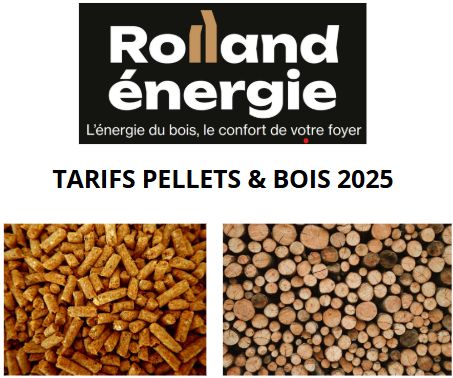 TARIFS PELLET & BOIS 2025